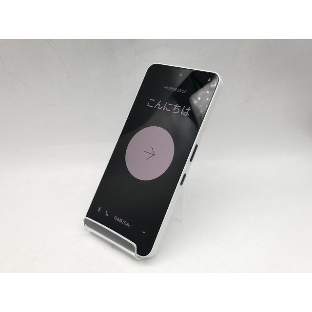 Nothing Phone 3a ホワイト 8GB/128GB 国内版 未使用品 中古】NOTHING 国内版 【SIMフリー】 Nothing Phone (3a) ホワイト 8GB