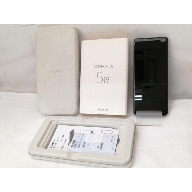 中古】SONY 国内版 【SIMフリー】 Xperia 5 IV 8GB 256GB XQ-CQ44/B