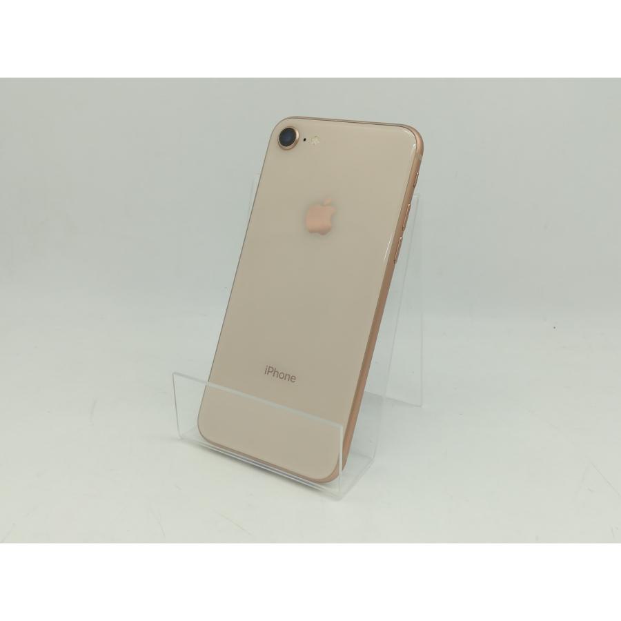 中古】Apple au 【SIMロック解除済み】 iPhone 8 64GB ゴールド MQ7A2J 