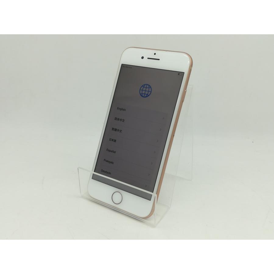 中古】Apple au 【SIMロック解除済み】 iPhone 8 64GB ゴールド MQ7A2J 