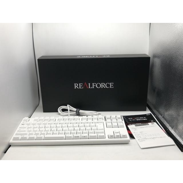 【中古】東プレ REALFORCE R3S R3SC41 [有線/テンキーレス/日本語配列/ホワイト/標準/45g]【町田】保証期間１週間
