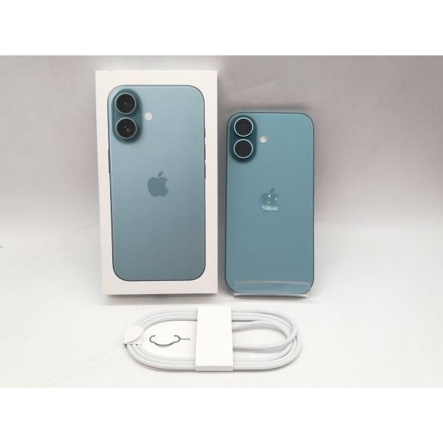 中古】Apple 国内版 【SIMフリー】 iPhone 16 128GB ティール MYDV3J/A