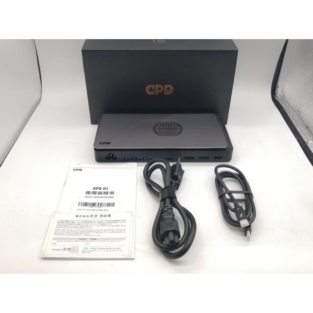 GPD G1 2024 7600M XT 美品 リファービッシュ品》GPD G1 2024（Radeon RX 7600M XT）8GB – UMPC