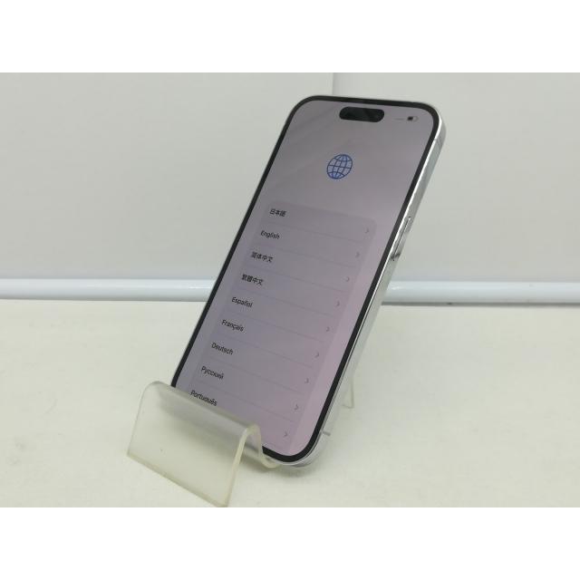 【中古】Apple au 【SIMフリー】 iPhone 14 Pro 512GB シルバー MQ1V3J/A【川崎】保証期間１ヶ月【ランクB】の画像