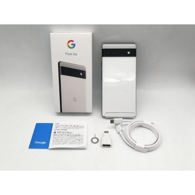 中古】Google au 【SIMフリー】 Pixel 6a チョーク 6GB 128GB GB17L