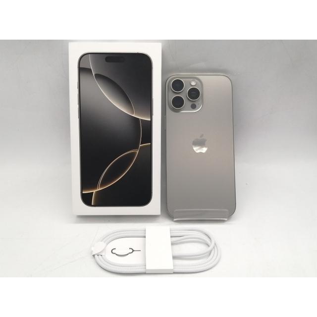 【国際電話カード】【中古】Apple(アップル) iPhone16 Pro Max 1TB ブラックチタニウム MYWQ3J／A SIMフリー 【262-ud】