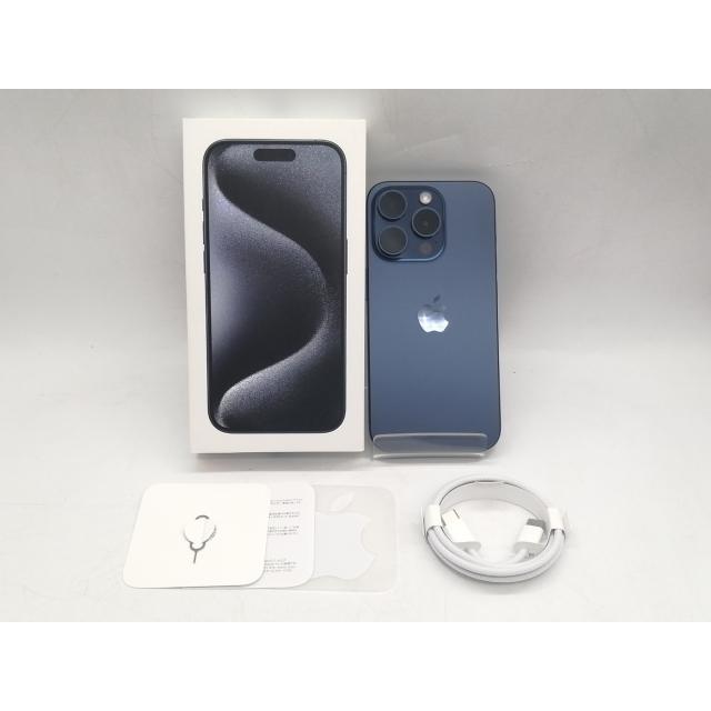 中古】Apple 国内版 【SIMフリー】 iPhone 15 Pro 128GB ブルー