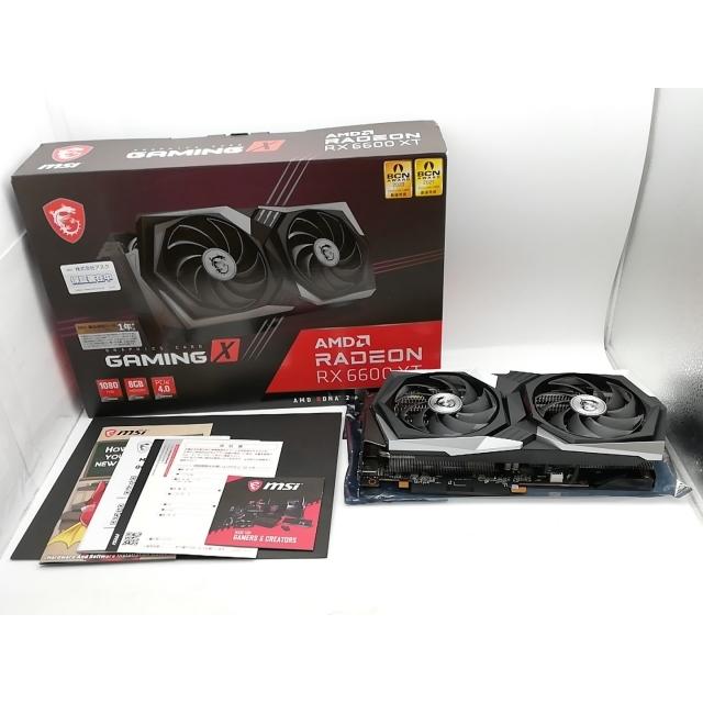 中古】MSI Radeon RX 6600 XT GAMING X 8G RX6600XT/8GB(GDDR6)【熊本 