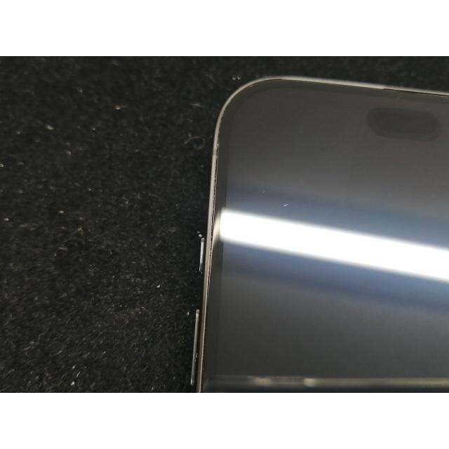 【中古】Apple 国内版 【SIMフリー】 iPhone 15 Pro 256GB ブラックチタニウム MTUC3J/A【町田】保証期間１ヶ月【ランクB】の画像