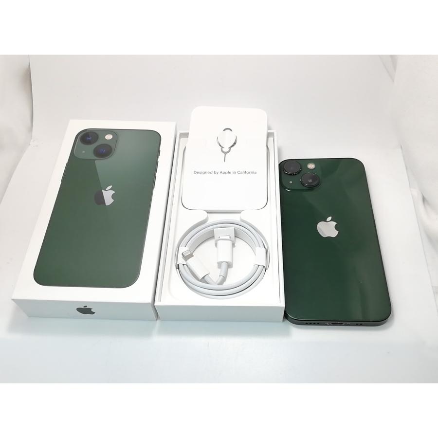 iPhone 13 mini 【中古】Apple 国内版 【SIMフリー】 256GB グリーン