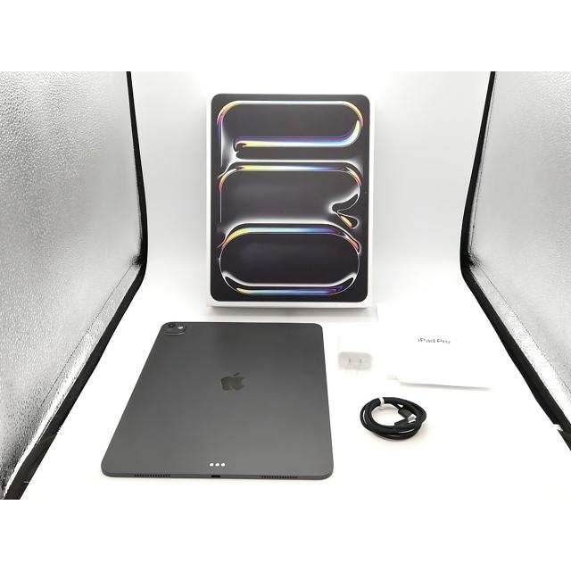 【中古】Apple 【Wi-Fi】 13インチ iPad Pro（M5/2025） 256GB スペースブラック 標準ガラス MDYJ4J/A【府中ル・シーニュ】保証期間１ヶ月【ランクA】の画像