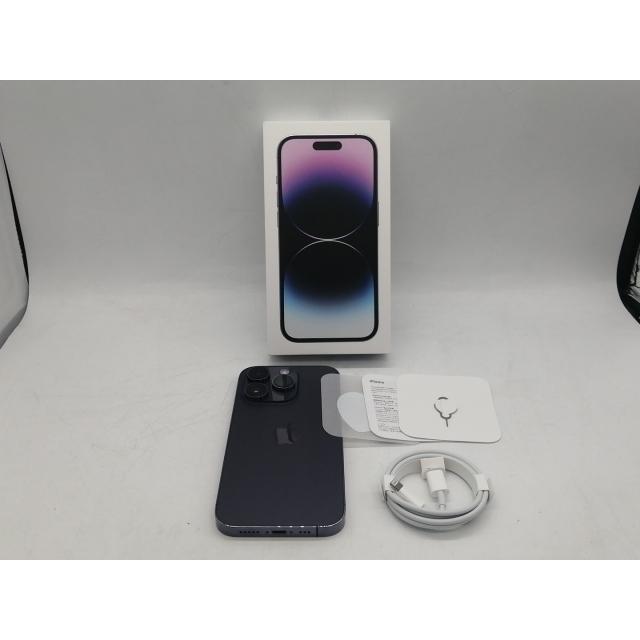 【中古】Apple 国内版 【SIMフリー】 iPhone 14 Pro 512GB ディープパープル MQ283J/A【町田】保証期間１ヶ月【ランクC】の画像