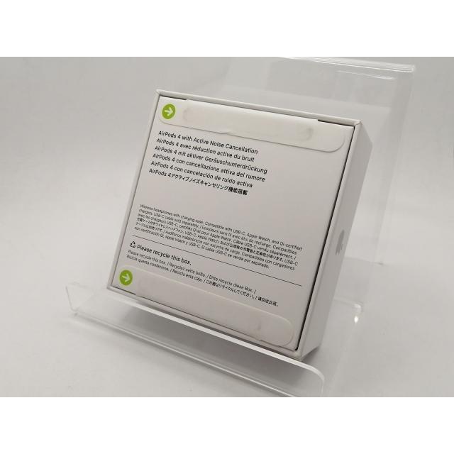 AirPods 4 本体 アクティブノイズキャンセリング　新品未開封品 未使用】Apple AirPods 4 アクティブノイズキャンセリング搭載モデル