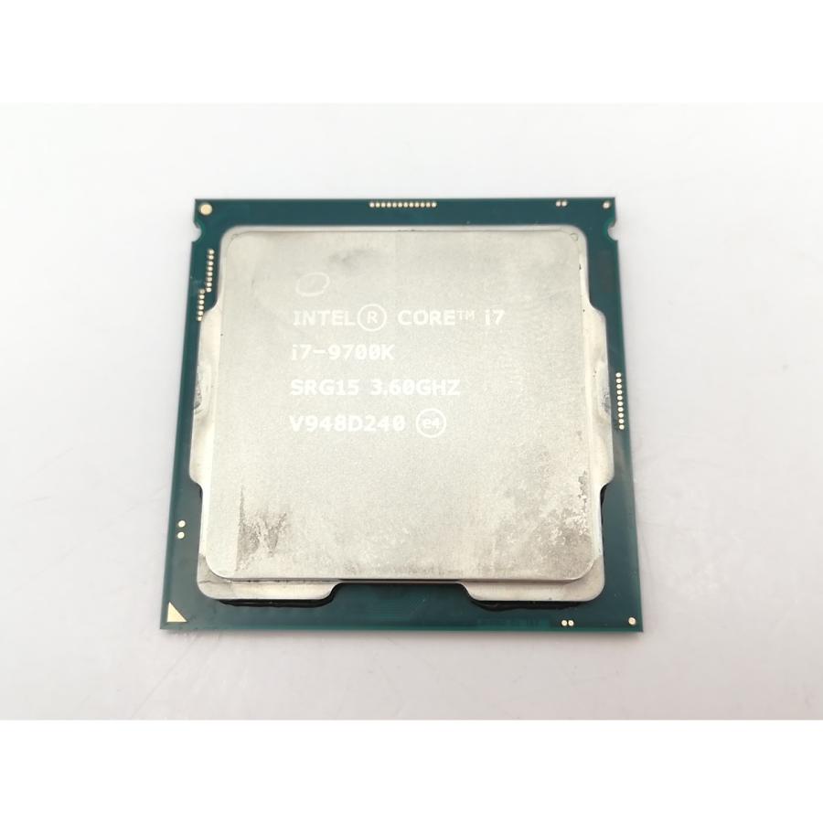 中古】Intel Core i7-9700K (3.6GHz/TB:4.9GHz/SRG15/R0) bulk LGA1151