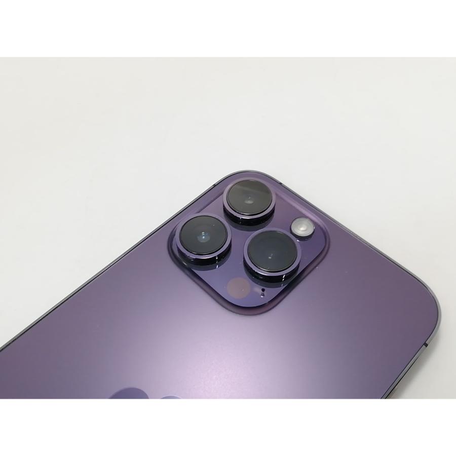 【中古】Apple 国内版 【SIMフリー】 iPhone 14 Pro Max 1TB ディープパープル MQ9N3J/A【戸塚】保証期間１週間【ランクC】の画像