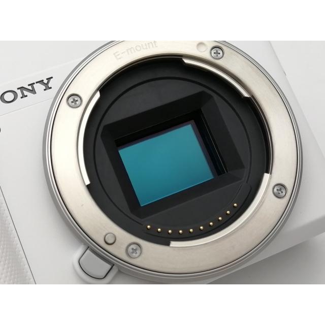 【中古】SONY VLOGCAM ZV-E10Y ダブルズームレンズキット ホワイト VLOGCAM ZV-E10Y(W)【新宿2】保証期間１ヶ月【ランクA】の画像