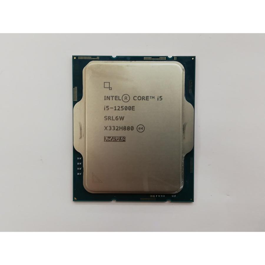 中古】Intel Core i5-12500E(2.9GHz) Bulk LGA1700/6C(P:6C/E:0C)/12T