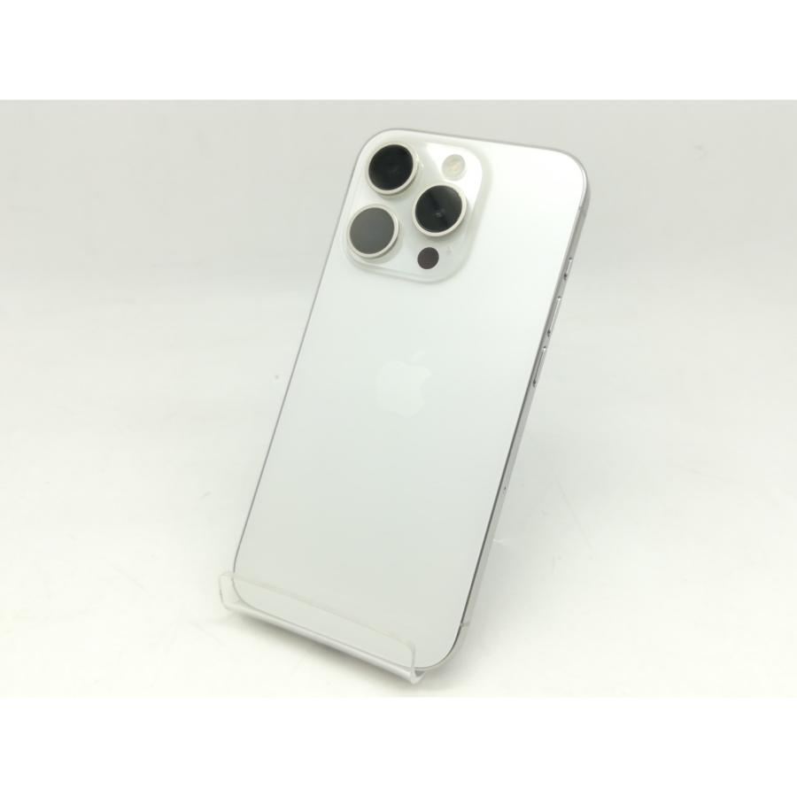 中古】Apple SoftBank 【SIMフリー】 iPhone 15 Pro 256GB ホワイト