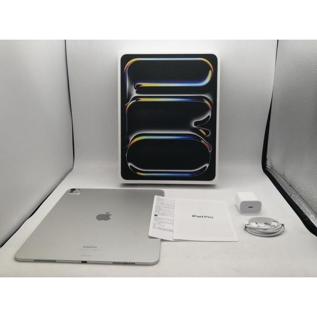 【中古】Apple 【Wi-Fi】 13インチ iPad Pro（M4/2024） 256GB シルバー 標準ガラス MVX33J/A【町田】保証期間１ヶ月【ランクA】の画像