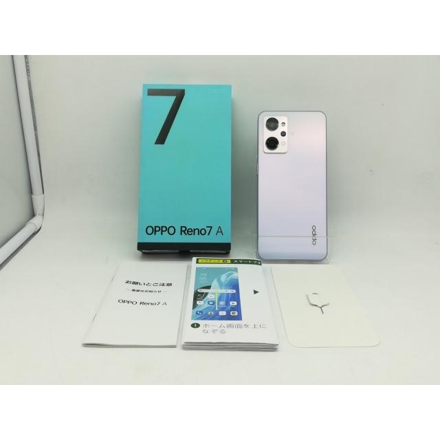 中古】Oppo ymobile 【SIMフリー】 OPPO Reno7 A ドリームブルー 6GB 