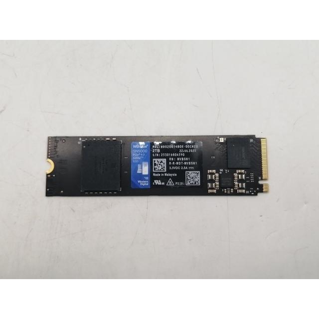 中古】W.D. WD Blue SN5000 NVMe WDS200T4B0E 2TB/M.2 2280(PCIe4.0