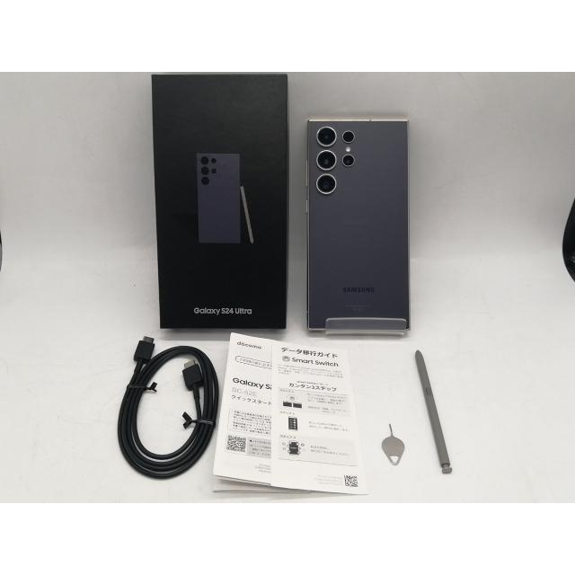 【中古】SAMSUNG docomo 【SIMフリー】 Galaxy S24 Ultra チタニウムバイオレット 12GB 256GB SC-52E【町田】保証期間１ヶ月【ランクA】の画像