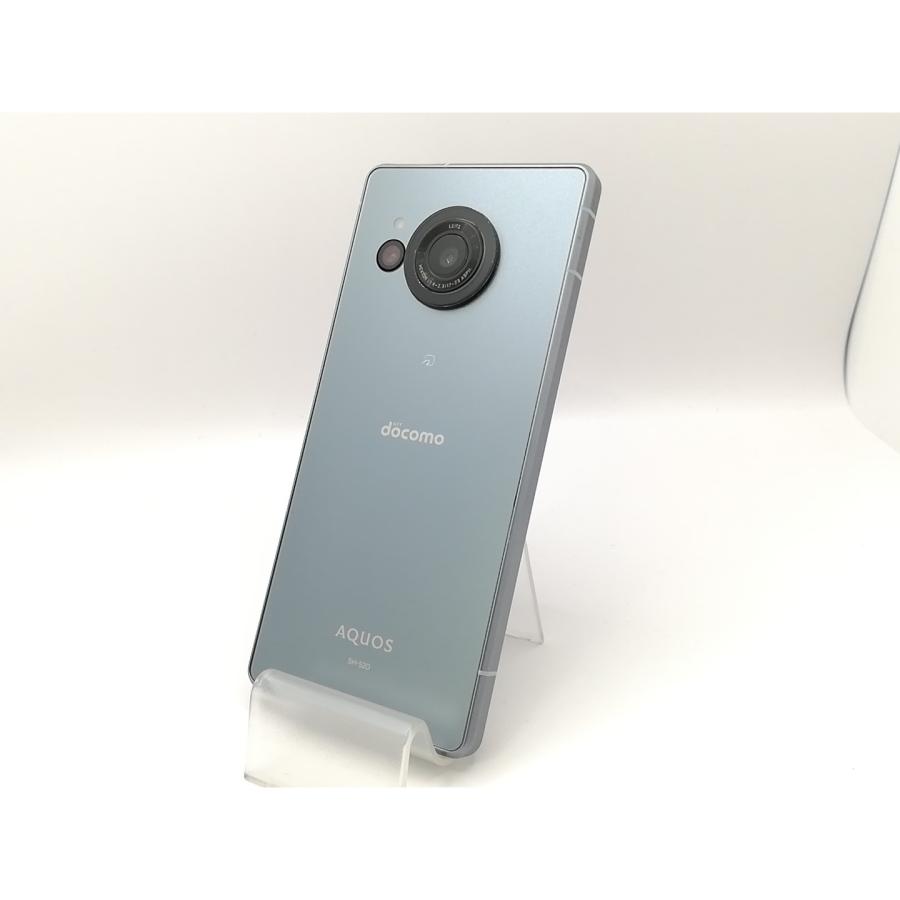 中古】SHARP docomo 【SIMフリー】 AQUOS R8 ブルー 8GB 256GB SH-52D