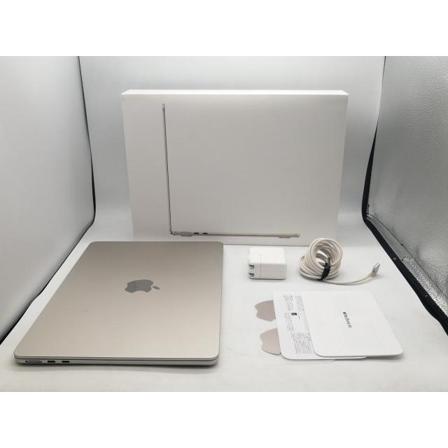 【中古】Apple MacBook Air 13インチ  M2(CPU:8C/GPU:8C) 8GB/256GB スターライト MLY13J/A (M2,2022)【町田】保証期間１ヶ月【ランクB】の画像