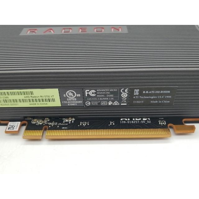 中古】AMD Radeon RX 5700 XT RX5700XT/8GB(GDDR6)/PCI-E【町田】保証