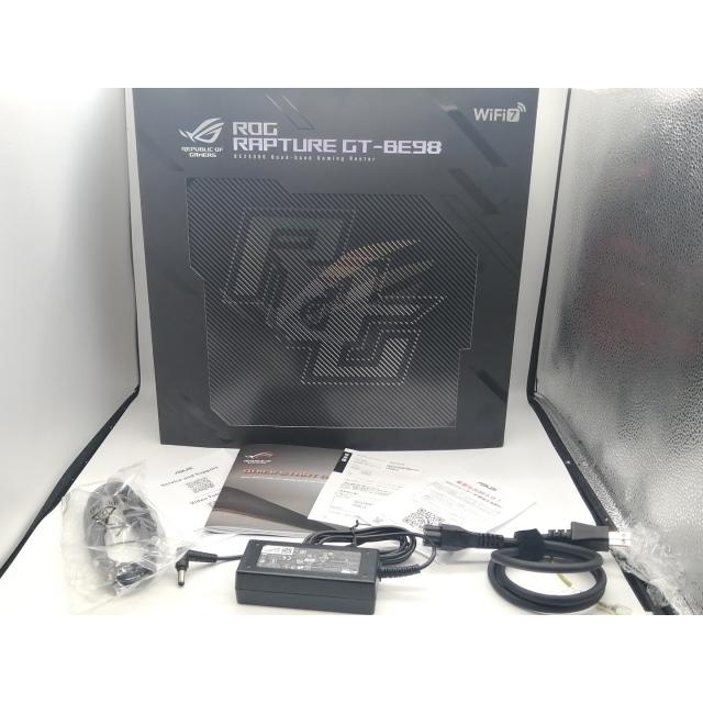 中古】ASUS ROG Rapture GT-BE98 Wi-Fi7(11be)対応無線LANルーター