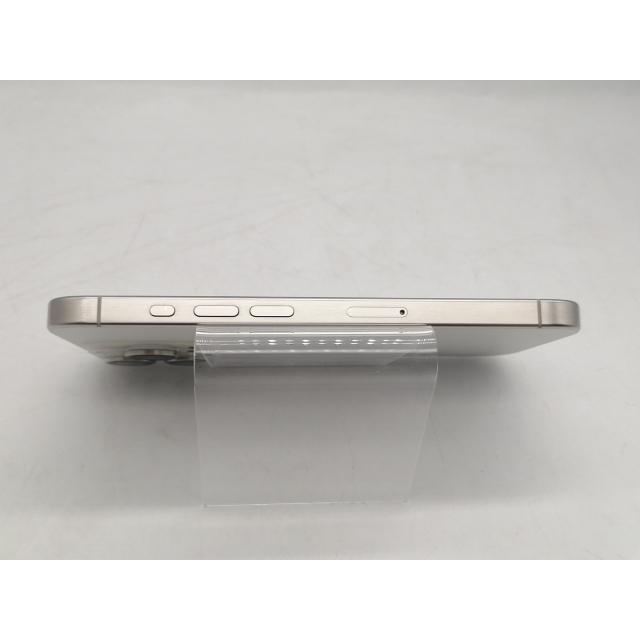 【中古】Apple 国内版 【SIMフリー】 iPhone 15 Pro 128GB ホワイトチタニウム MTU83J/A【町田】保証期間１ヶ月【ランクB】の画像