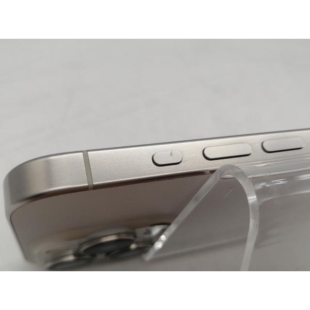 【中古】Apple 国内版 【SIMフリー】 iPhone 15 Pro 128GB ホワイトチタニウム MTU83J/A【町田】保証期間１ヶ月【ランクB】の画像
