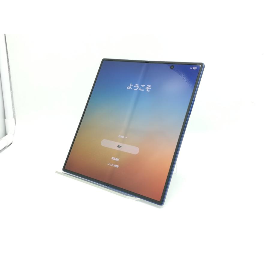 中古】SAMSUNG docomo 【SIMフリー】 Galaxy Z Fold7 ブルーシャドウ