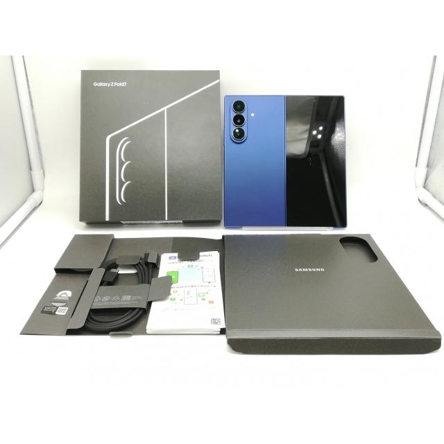 中古】SAMSUNG docomo 【SIMフリー】 Galaxy Z Fold7 ブルーシャドウ