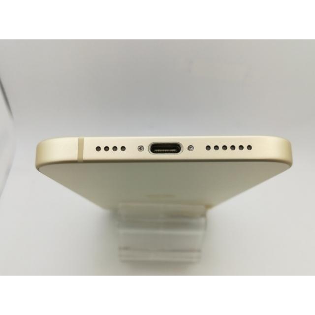 【中古】Apple docomo 【SIMフリー】 iPhone 15 Plus 128GB イエロー MU0A3J/A【新橋】保証期間１ヶ月【ランクA】の画像
