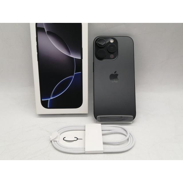 【中古】Apple 国内版 【SIMフリー】 iPhone 16 Pro 256GB ブラックチタニウム MYN03J/A【横浜】保証期間１ヶ月【ランクA】の画像