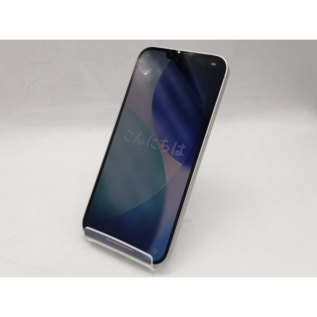 【中古】Apple 国内版 【SIMフリー】 iPhone 14 Plus 256GB スターライト MQ4L3J/A【町田】保証期間１ヶ月【ランクA】の画像