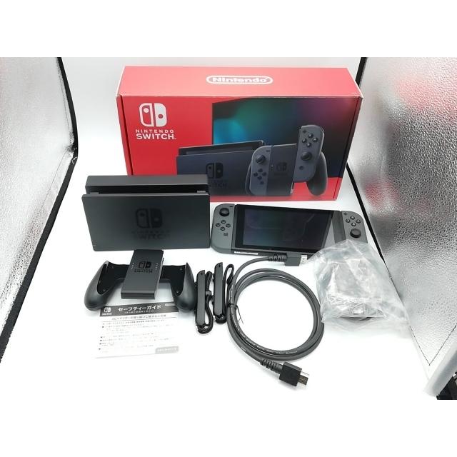 中古】Nintendo Switch 本体 Joy-Con(L)/(R) グレー HAD-S-KAAAA