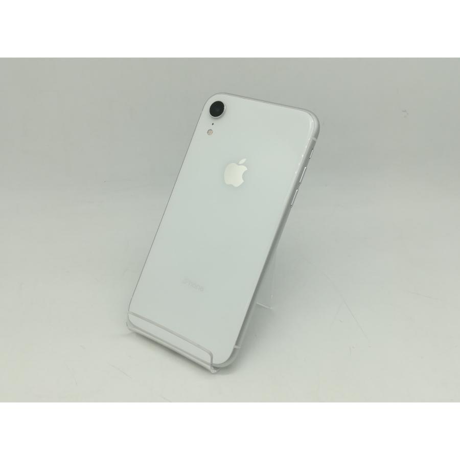 iPhone - iPhone XR 64GB ホワイト au simロック解除済み　ほぼ未使用 中古】Apple au 【SIMロック解除済み】 iPhone XR 64GB ホワイト
