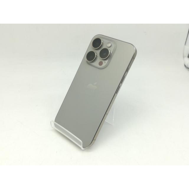 【中古】Apple 国内版 【SIMフリー】 iPhone 15 Pro 128GB ナチュラルチタニウム MTU93J/A【町田】保証期間１ヶ月【ランクA】の画像