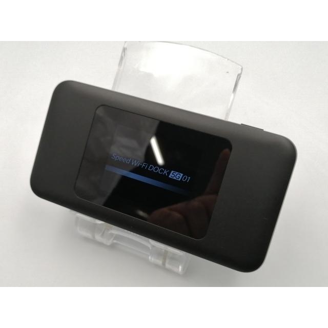 中古】CPSpeed UQmobile【SIMフリー】 Speed Wi-Fi DOCK 5G 01【EC