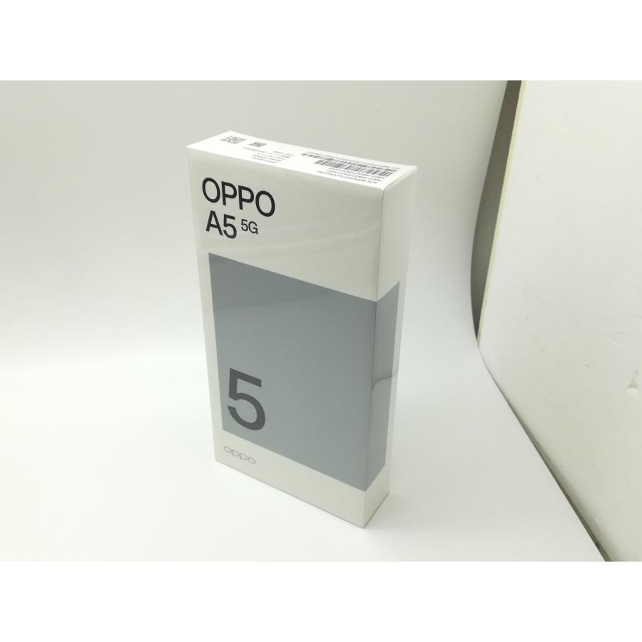 未使用】Oppo UQmobile 【SIMフリー】 OPPO A5 5G 4GB 128GB ホワイト