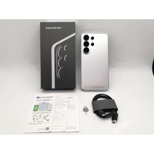 中古】SAMSUNG 国内版 【SIMフリー】 Galaxy S26 Ultra シルバー
