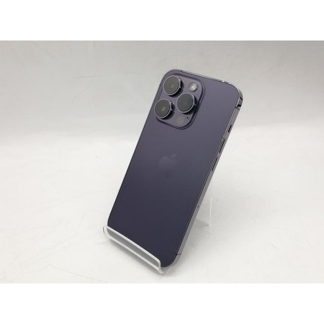 中古】Apple au 【SIMフリー】 iPhone 14 Pro 128GB ディープパープル