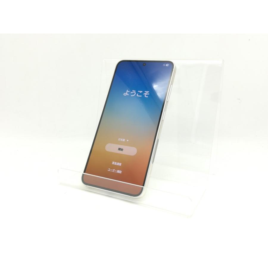 中古】SAMSUNG au 【SIMフリー】 Galaxy S23 クリーム 8GB 256GB SCG19