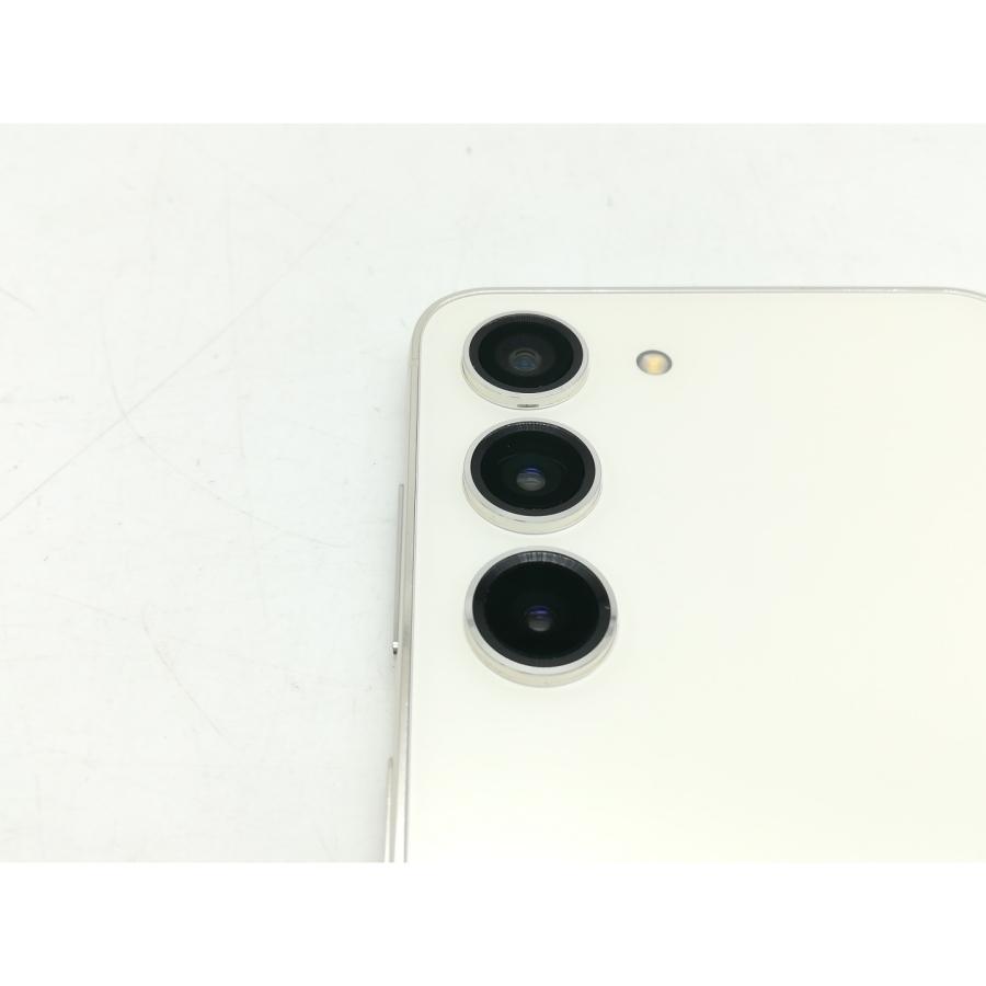 中古】SAMSUNG au 【SIMフリー】 Galaxy S23 クリーム 8GB 256GB SCG19