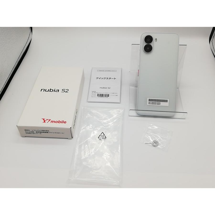 未使用】Nubia ymobile 【SIMフリー】 nubia S2 6GB 128GB ホワイト
