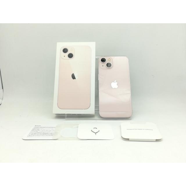 iPhone 13 【中古】Apple SoftBank 【SIMフリー】 128GB ピンク MLNE3J