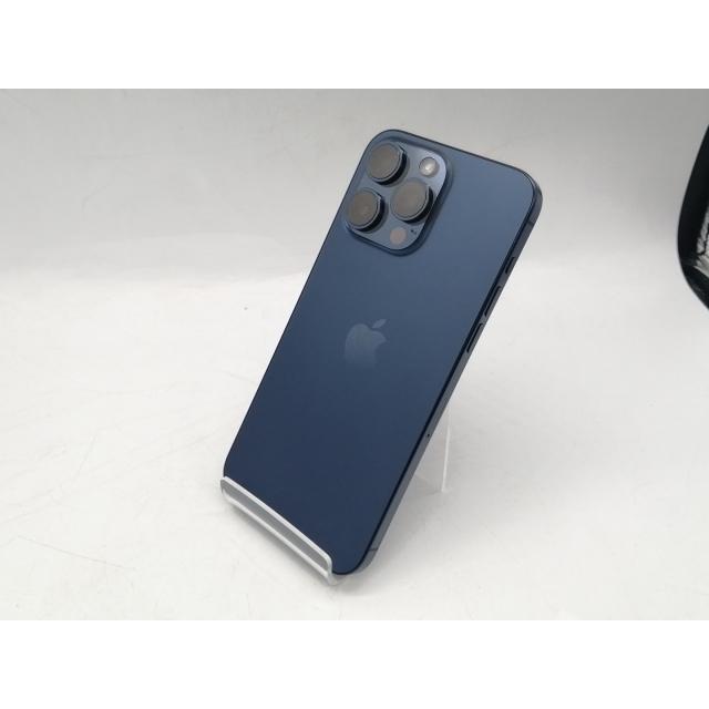 中古】Apple au 【SIMフリー】 iPhone 15 Pro Max 256GB ブルー 