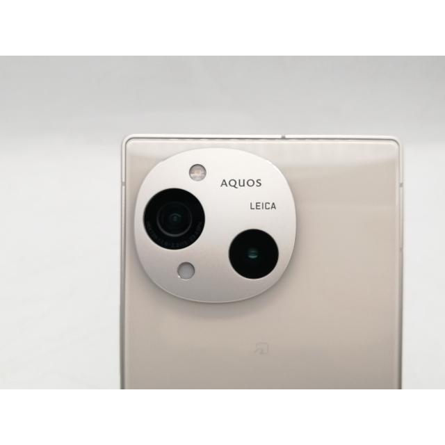 中古】SHARP 国内版 【SIMフリー】 AQUOS R10 カシミヤホワイト 12GB